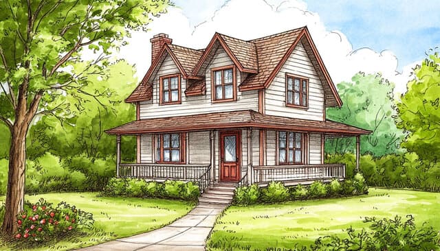 Нарисуй дом Ш